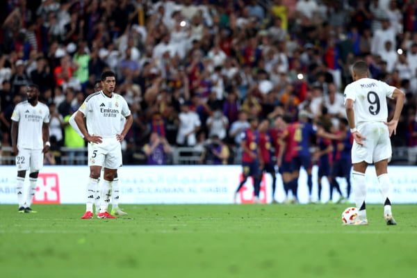 Gol comemorado pelo Barcelona