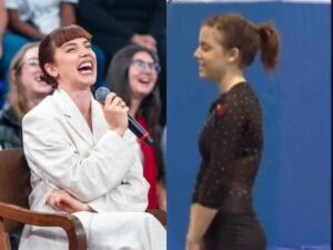 Alice Wegmann lembra passado de ginasta e lesões dolorosas: "Muita pressão"