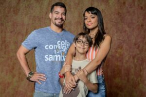 Vale Tudo - Vasco (Thiago Martins) e Lucimar (Ingrid Gaigher) e Jorginho (Rafael Fuchs)