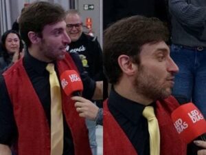 Leo Lins é surpreendido por repórter do LeoDias e diz que opinião do público "é a melhor resposta"