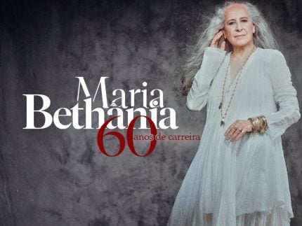 Maria Bethânia anuncia turnê especial de 60 anos de carreira em SP, RJ e Salvador