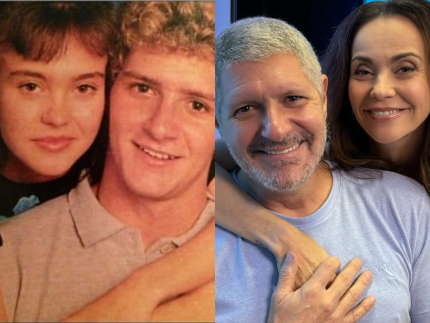 Atores que viveram Fernanda e Tiago na versão original de "Vale Tudo" se reencontram