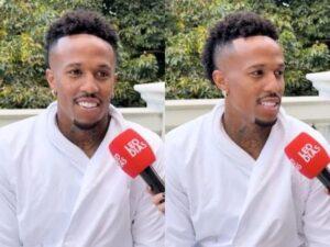 Ao portal LeoDias, Éder Militão revela nervosismo antes de casar com Tainá Castro