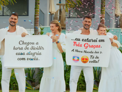 Julio Rocha usa a criatividade para anunciar retorno à TV após 11 anos: “Tô de volta”