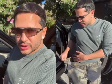 Lucas Guimarães mostra que perdeu 10 kg após separação: "Sofrendo de amor"