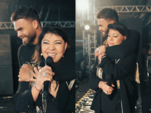 Assumidos! Roberta Miranda entrega namoro com segurança 44 anos mais jovem após beijão em show