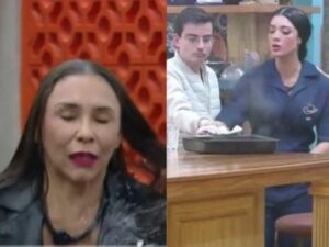 "A Fazenda 17": noite de Prova do Fazendeiro tem água na cara, bolo queimado e tretas