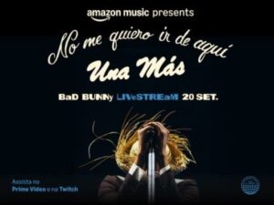 Show final de Bad Bunny na residência em Porto Rico será transmitido ao vivo