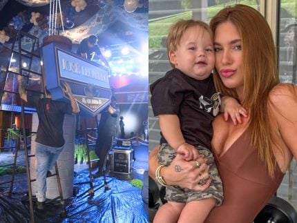 Festa de 1 ano de José Leonardo mobiliza 300 profissionais em 11 dias de montagem