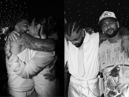 Gabigol abre álbum do aniversário de 29 anos com Neymar Jr. e Rafaella Santos; confira
