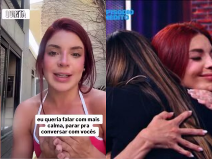 Gkay comenta reconciliação com Tata Werneck: "Perdoar é uma decisão"
