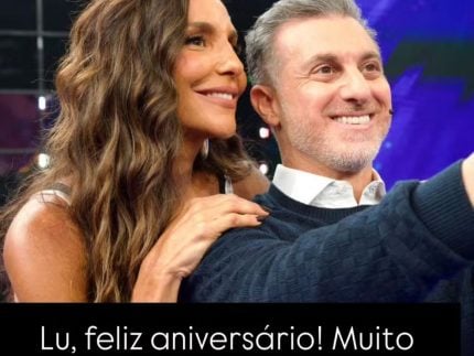 Ivete Sangalo manda mensagem de feliz aniversário para Luciano Huck, seu ex-namorado