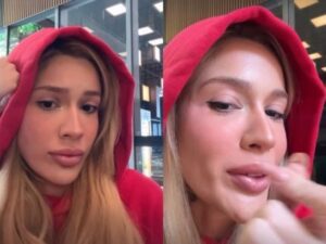Karoline Lima rasga o verbo sobre término com Léo Pereira: “Não vou aparecer chorando”