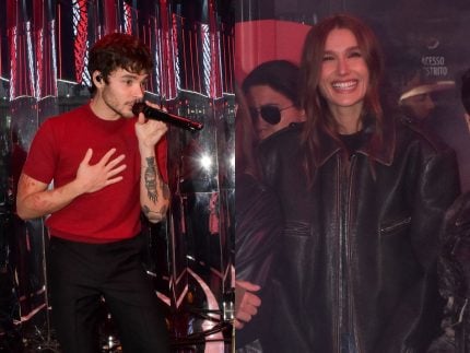 Sasha Meneghel prestigia show do marido João Lucas no festival The Town em SP