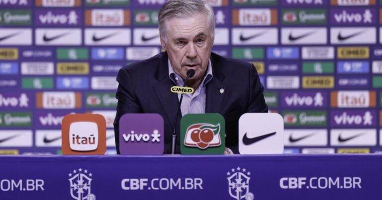 Ancelotti descarta testes na Seleção e avisa: "Futebol já foi inventado"
