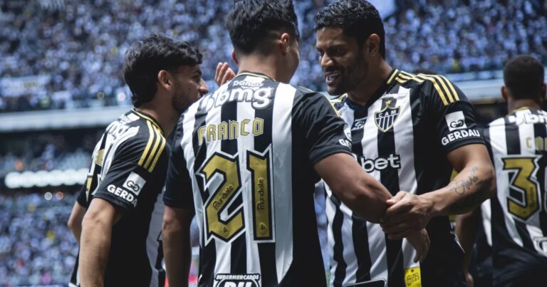 Com gol relâmpago, Atlético-MG vence Ceará e se afasta do Z4 do Brasileirão