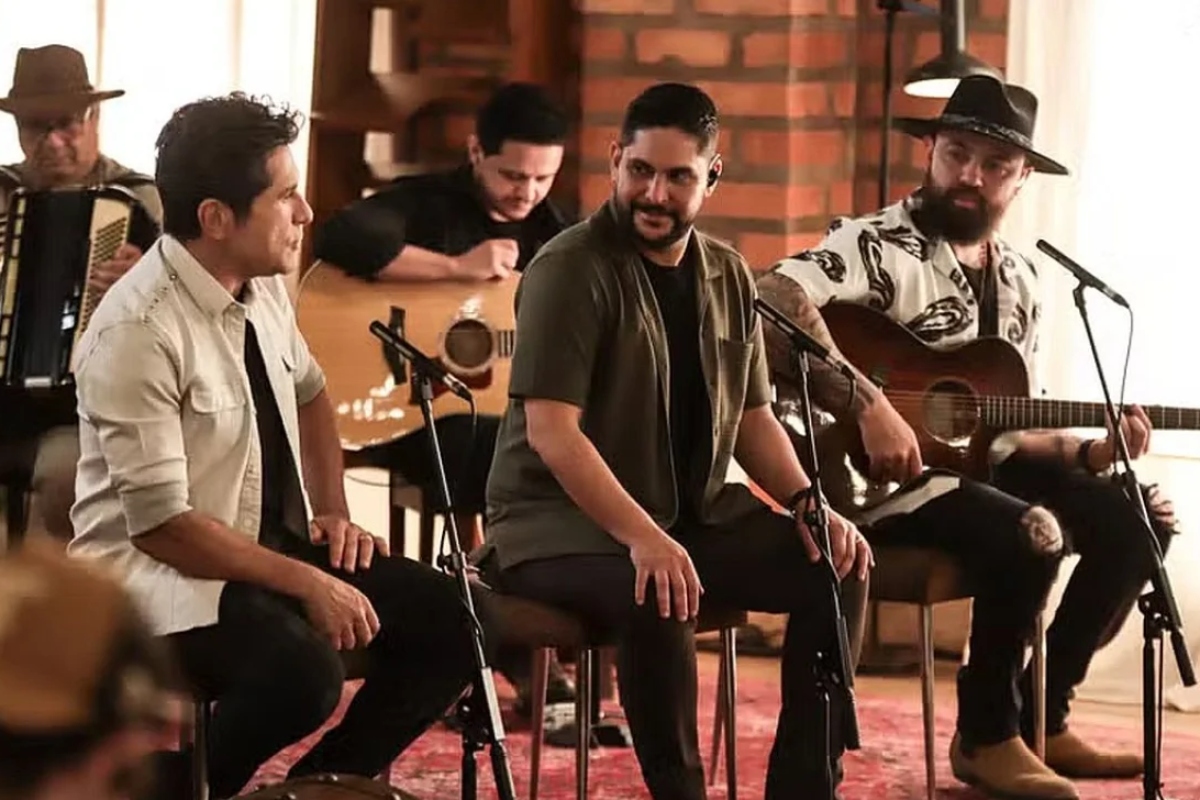 Daniel recebe Jorge & Mateus no