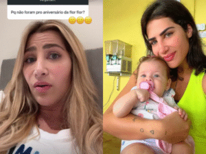 Irmã de Zé Felipe explica motivo de não ter ido à festa de aniversário de Maria Flor