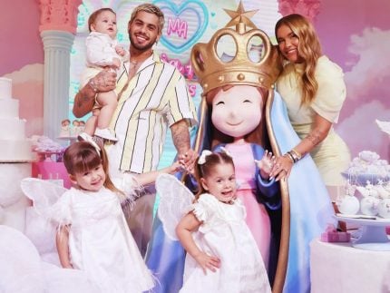 Puro luxo! Relembre temas de aniversário das Marias e de José Leonardo, filhos de Virginia