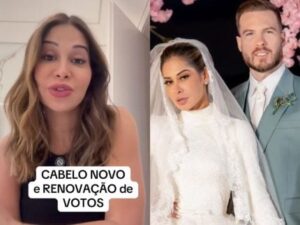 Cinco vestidos e temática viking: tudo sobre a renovação de votos de Maíra Cardi e Nigro