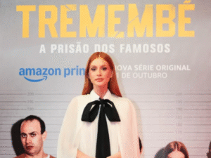 Marina Ruy Barbosa celebra lançamento de 1º episódio de "Tremembé"