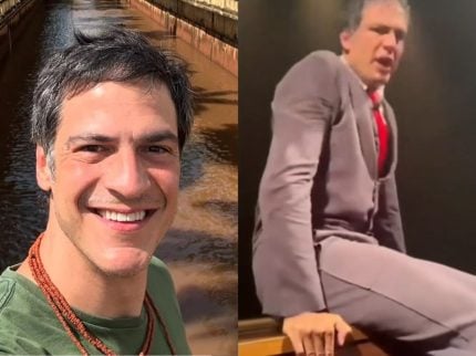 Mateus Solano dá tapa e derruba celular de fã em teatro; assessoria se pronuncia
