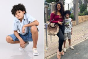 Ator mirim Davi Luis Flores