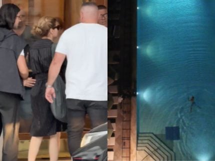 Que dupla! Cauã Reymond e Débora Bloch agitam gravações de “Vale Tudo” em Copacabana
