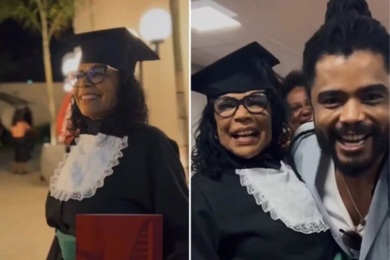 Formatura de Vilma Nascimento