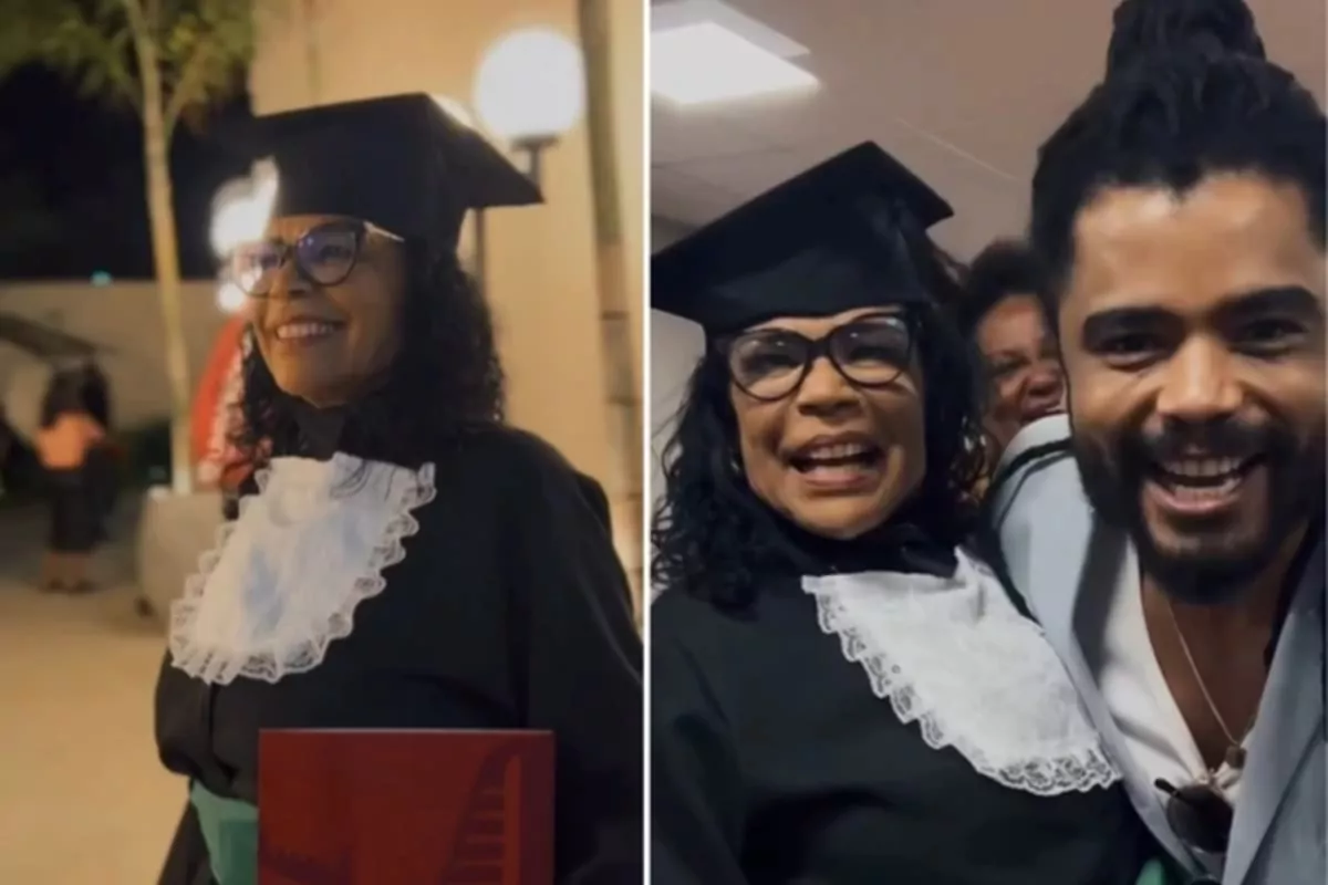 Formatura de Vilma Nascimento