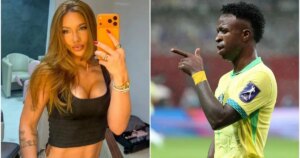 Virginia ganha curtida de Vini Jr. após término de affair