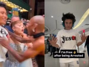 Atriz Cynthia Erivo se pronuncia sobre invasor que agarrou Ariana Grande em première