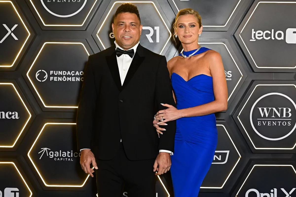 Ronaldo Fenômeno e Celina Locks