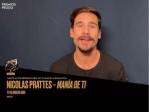 Nicolas Prattes vence prêmio internacional por atuação em “Mania de Você”