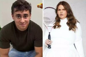 fotomontagem de nikolas ferreira e thais carla