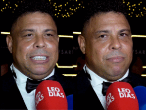 Ronaldo reforça importância da esposa em projeto beneficente: "Me deixa muito tranquilo"