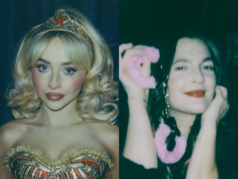 Atração do Lollapalooza Brasil, Sabrina Carpenter faz show especial de Halloween e 'prende' Drew Barrymore