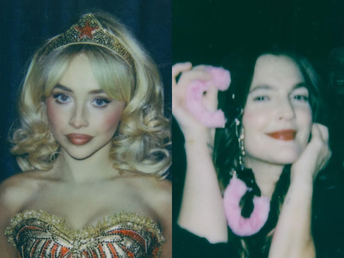 Atração do Lollapalooza Brasil, Sabrina Carpenter faz show especial de Halloween e 'prende' Drew Barrymore