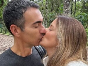 Amor entre pontes aéreas: Ticiane Pinheiro vai ao Rio matar a saudade de César Tralli