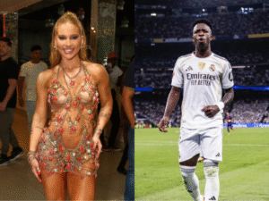 Vini Jr. na Grande Rio? Virginia revela se jogador estará na Sapucaí para torcer por ela