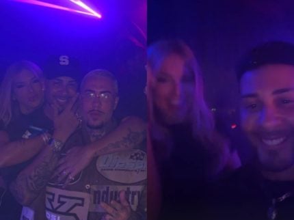 Virginia curte after de João Silva com Carlinhos Maia, mas segue promessa de não beber