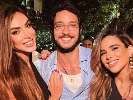 Após affair com Allan Souza Lima, Wanessa Camargo marca presença em aniversário do ator