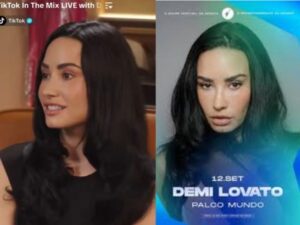 Confirmada no Rock In Rio 2026, Demi Lovato aclama o Brasil: "Já estive lá muitas vezes"