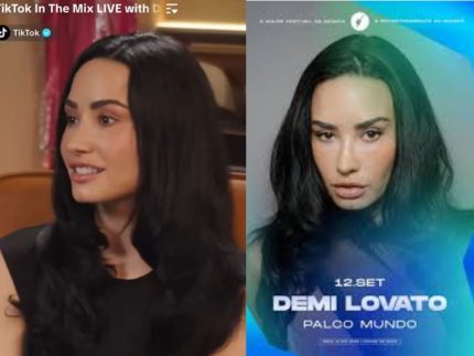 Confirmada no Rock In Rio 2026, Demi Lovato aclama o Brasil: "Já estive lá muitas vezes"