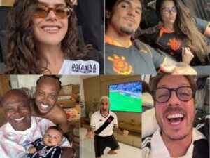 Famosos celebram a chegada de Vasco e Corinthians à final da Copa do Brasil
