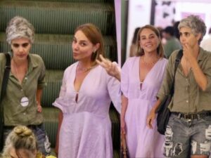 Heloisa Périssé é fotografada em passeio com a namorada, Leticia Prisco, pela primeira vez