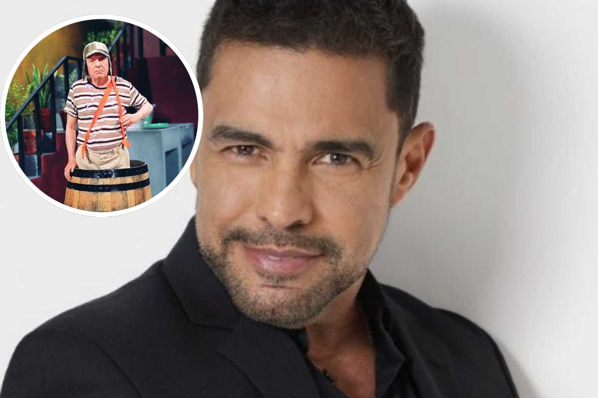 fotomontagem de zezé di camargo com bolinha do chaves