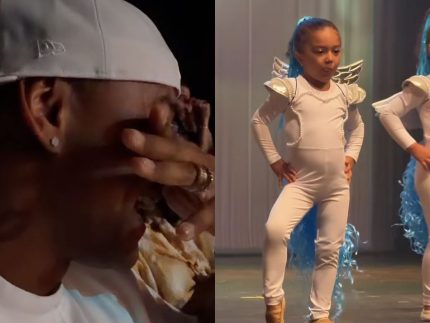 Amor de pai: Léo Santana vai às lágrimas ao assistir a filha Liz em apresentação de dança