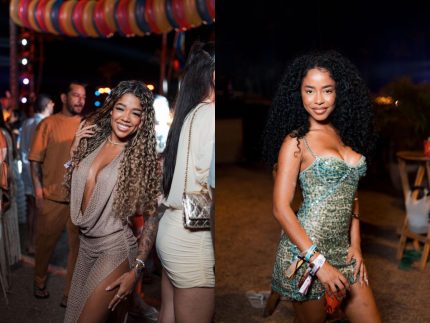 Recém separadas, Lorena Maria e Vivi Noronha curtem pré-réveillon em Pernambuco