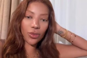 ludmilla explicando negar homenagem do sbt